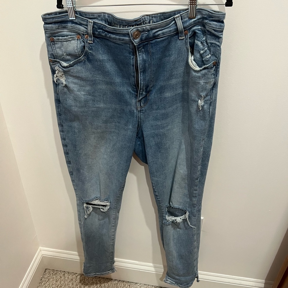 American Eagle Skinny Distressed Jeans